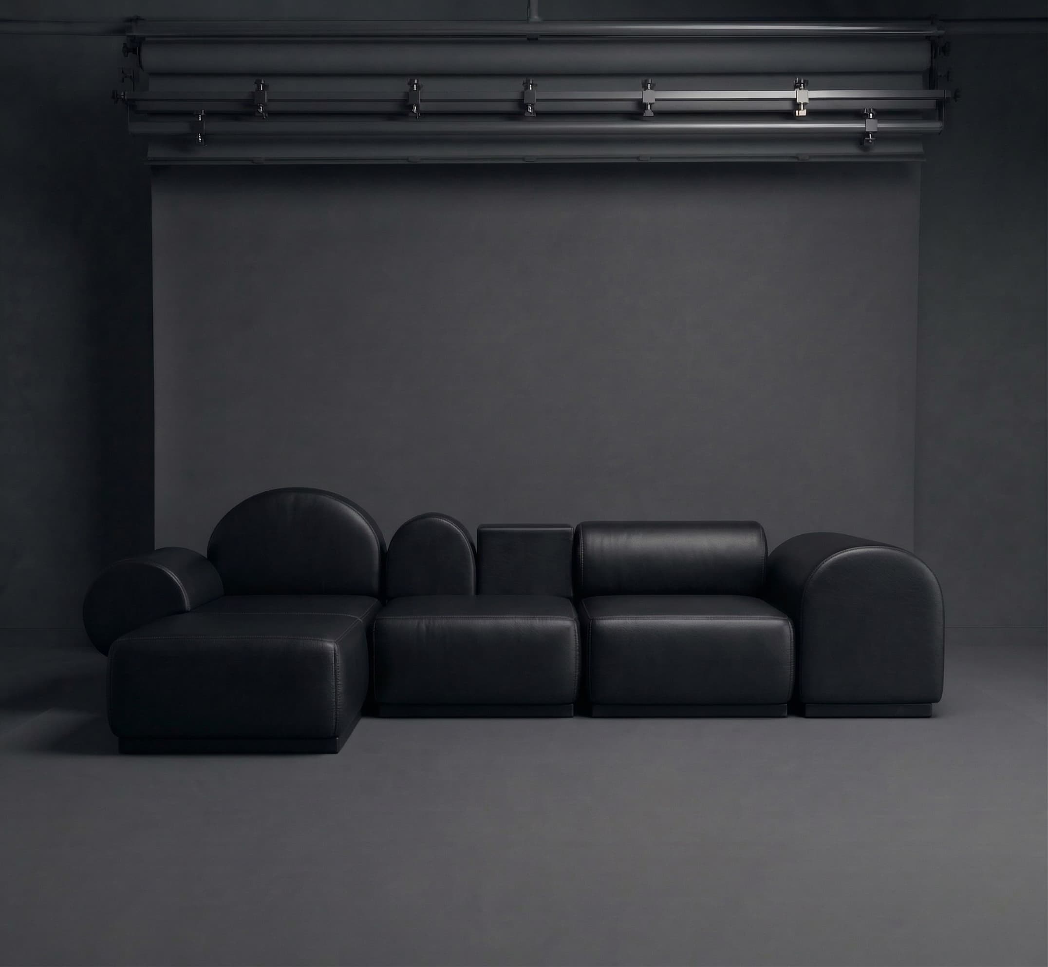 Blocks modular sofa, backrests